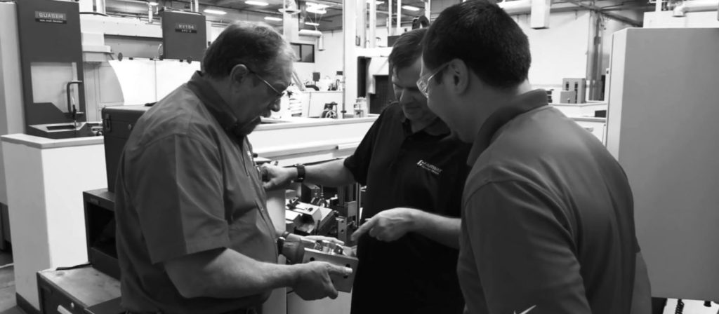 Picture of Jim Herman with Injection Mold Clients