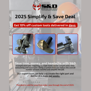 Simplify and Save Flyer 300x300 (300 x 300 px)